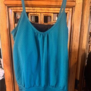 Free People Teal Camisole Top